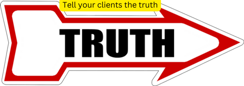 A truth signpost: Trust-building strategies