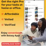 Same-Day Services in Kenya via Balozy App — Mama Fua, Movers, Shower Repairs & Plumbing Pros