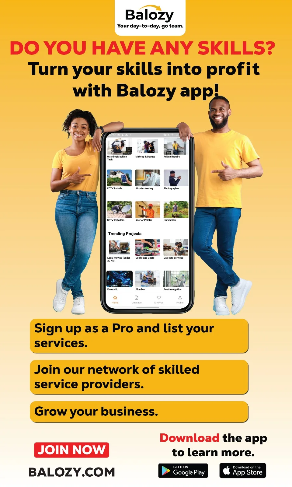 📲 Let Your Profile Work as Hard as You Do — Introducing Profile Sharing via Balozy App Kenya