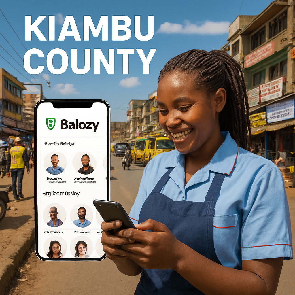 Most Booked Services in Kiambu County – Powered by Balozy’s Verified Pros