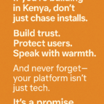 In Kenya, Trust Is Currency: Why Safety, Respect, and Verification Drive the Hustle