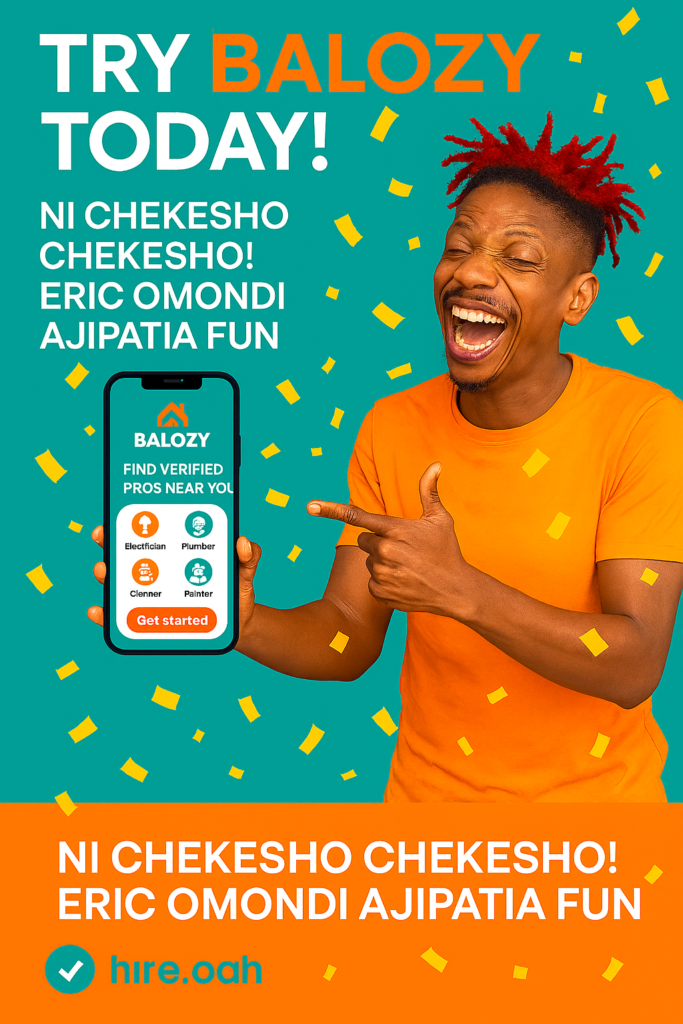 Eric Omondi Explains Why Balozy Is the Future of Hustle in Kenya