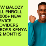 🚀 How Balozy Will Enroll 50,000+ New Service Providers Across Kenya in 2 Months