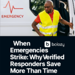 🚑 When Emergencies Strike: Why Verified Responders Save More Than Time