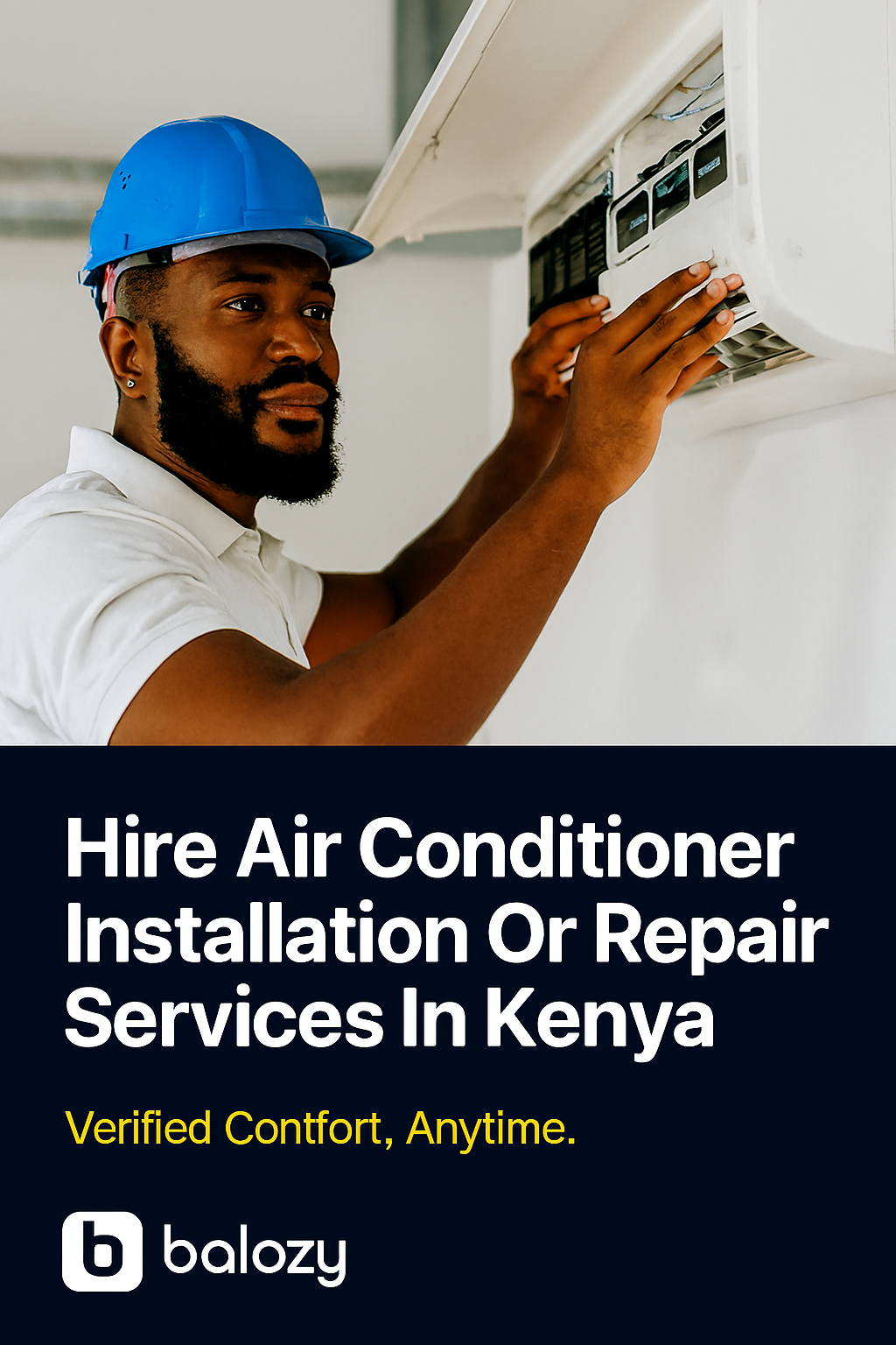 ❄️ Hire Air Conditioner Installation or Repair Services in Kenya with the Balozy App