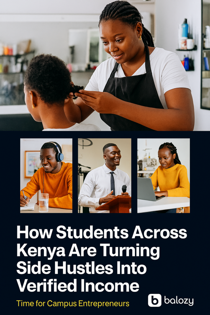 🎓 How Students Across Kenya Are Turning Side Hustles into Verified Income