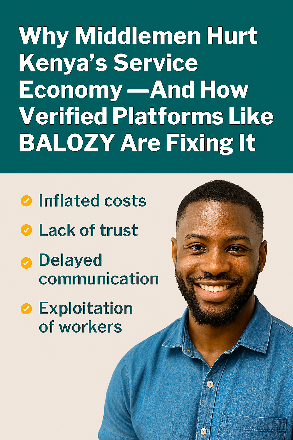 Why Middlemen Are a Problem in Kenya—and What Verified Platforms Like Balozy Are Doing About It