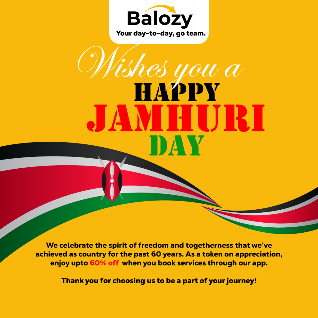 🇰🇪 Jamhuri Day Special: Celebrating Kenya’s Freedom and Empowering Hustle with Balozy This Festive Season